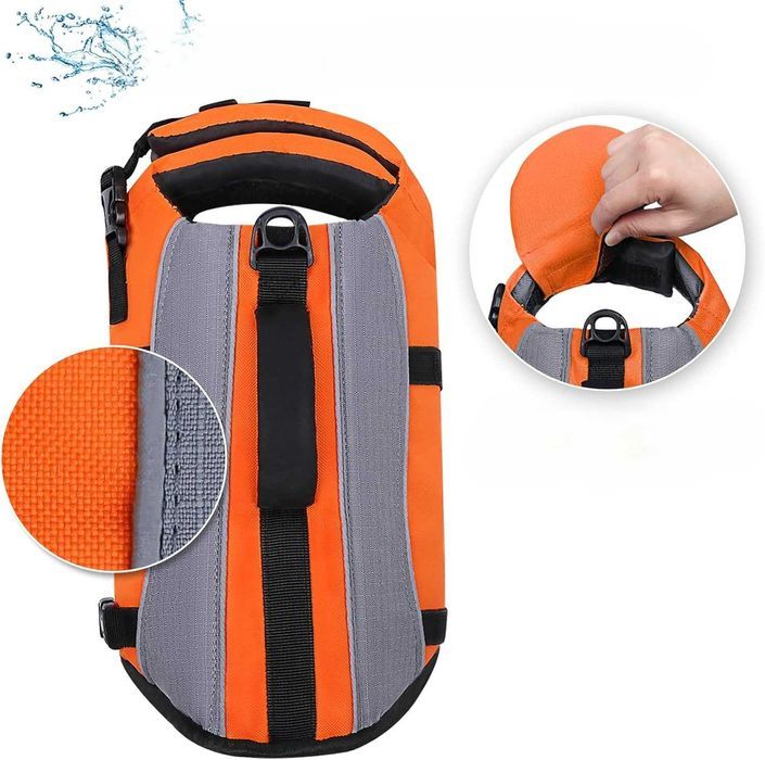 Kamizelka ratunkowa dla psa VIVAGLORY rozmiar M