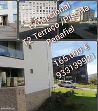 Comprar Excepcional Apartamento T2 /Terraço /Piscina Penafiel
