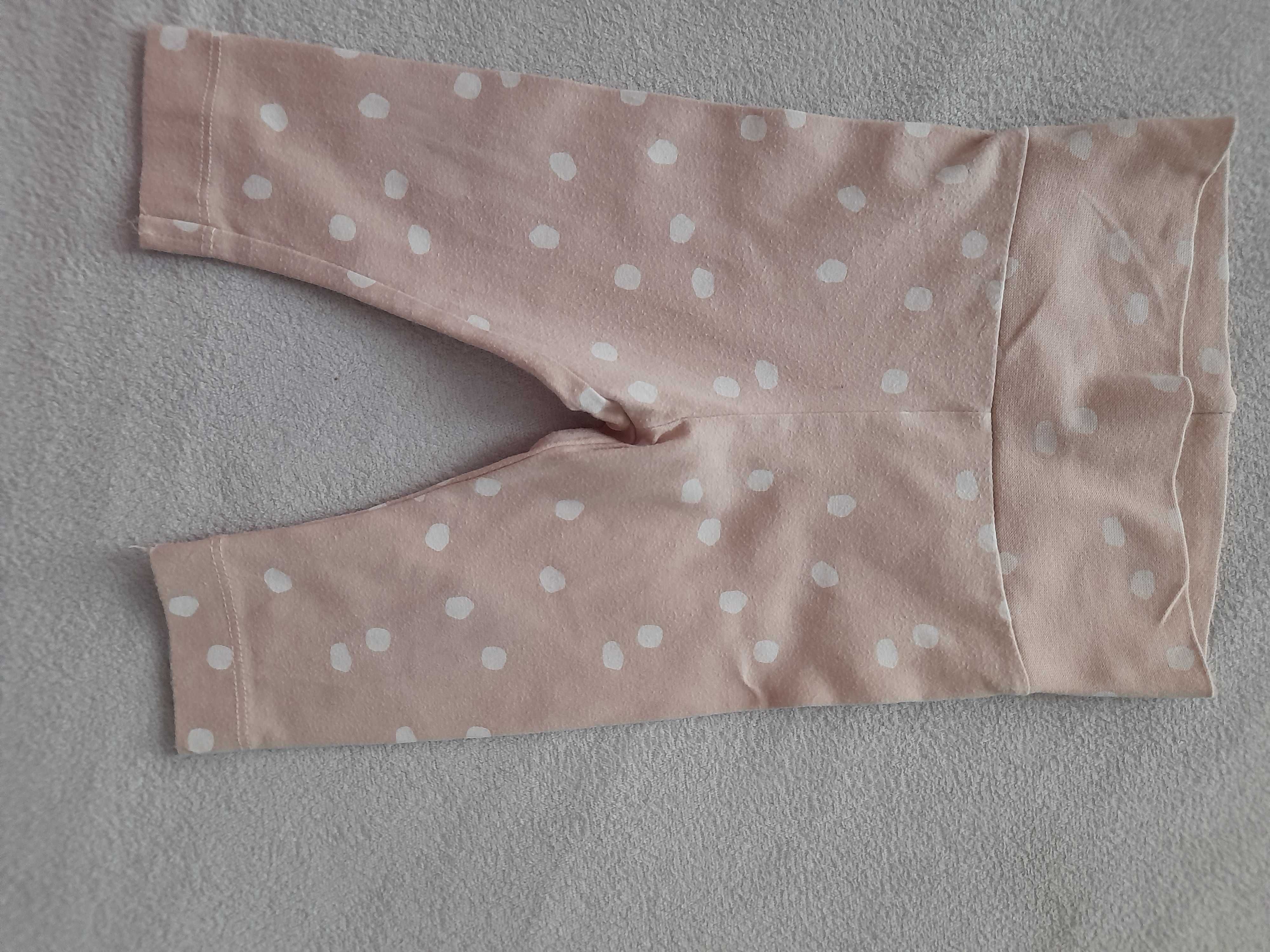 Legginsy niemowlęce H&M r.68