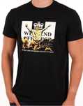 Мужские футбокли Weekend Offender Casual Ultras черная белая ультрас