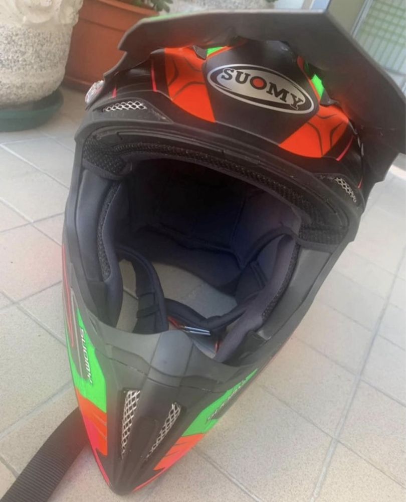 Capacete Suomy como novo