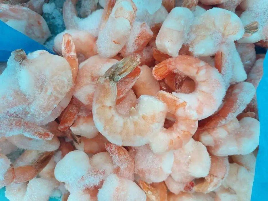 Креветки очищені (ваннамей) 31/40, з хвостом, варені,ціна за 1кг