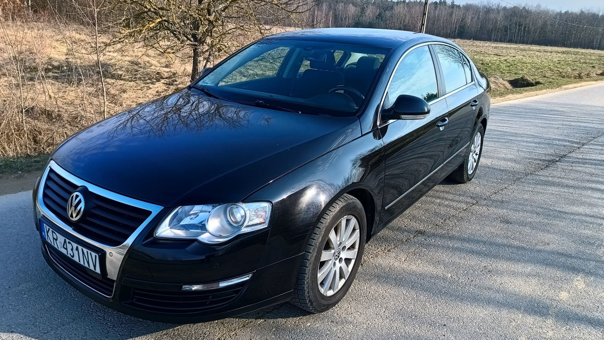 Ładny VW Passat B6 2.0TDi 2008r Doinwestowany Nowe zawieszenie rozrząd