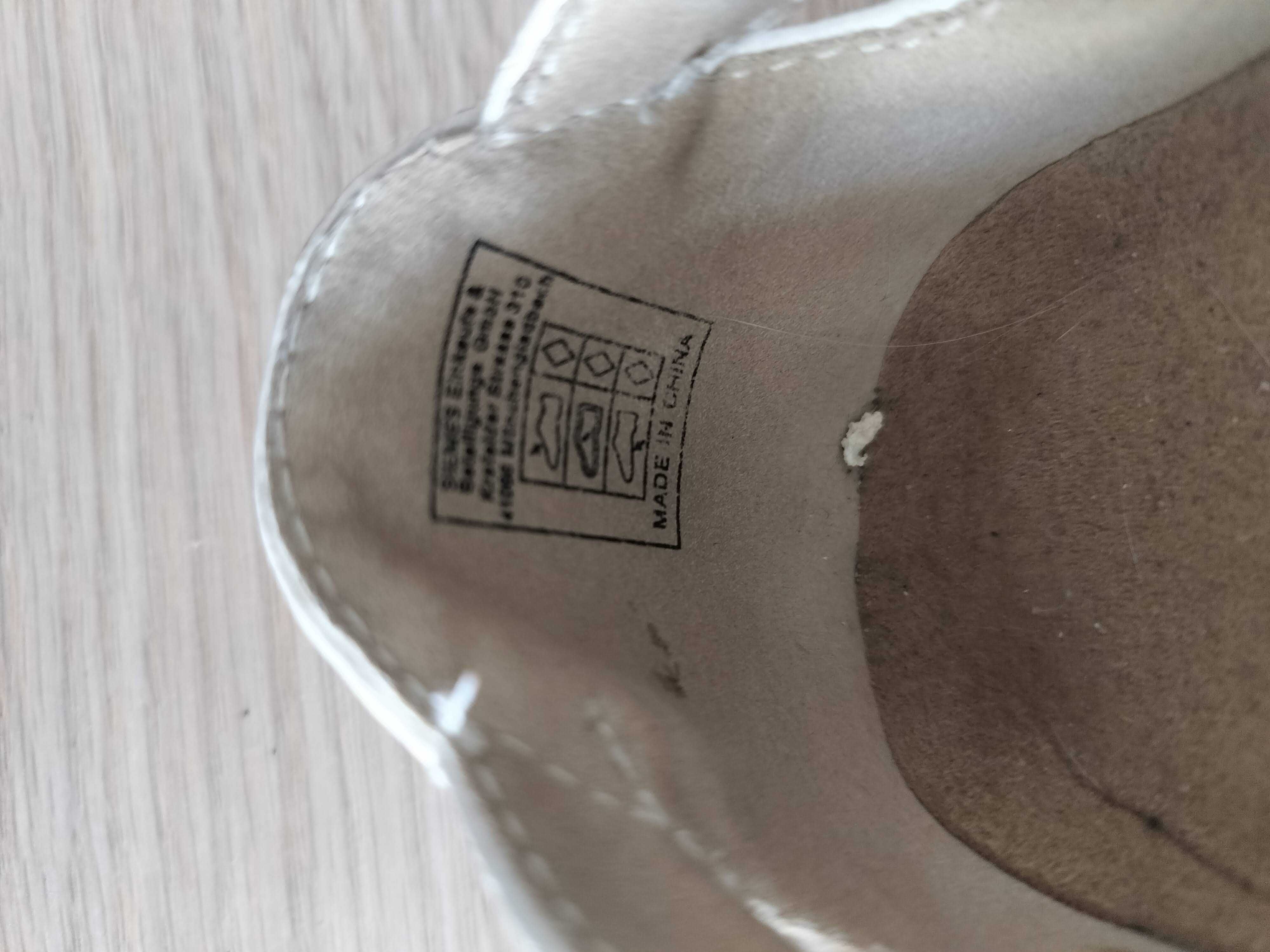 Buty damskie 40 mokasyny naturalna skóra oddychające lekkie dł25,5