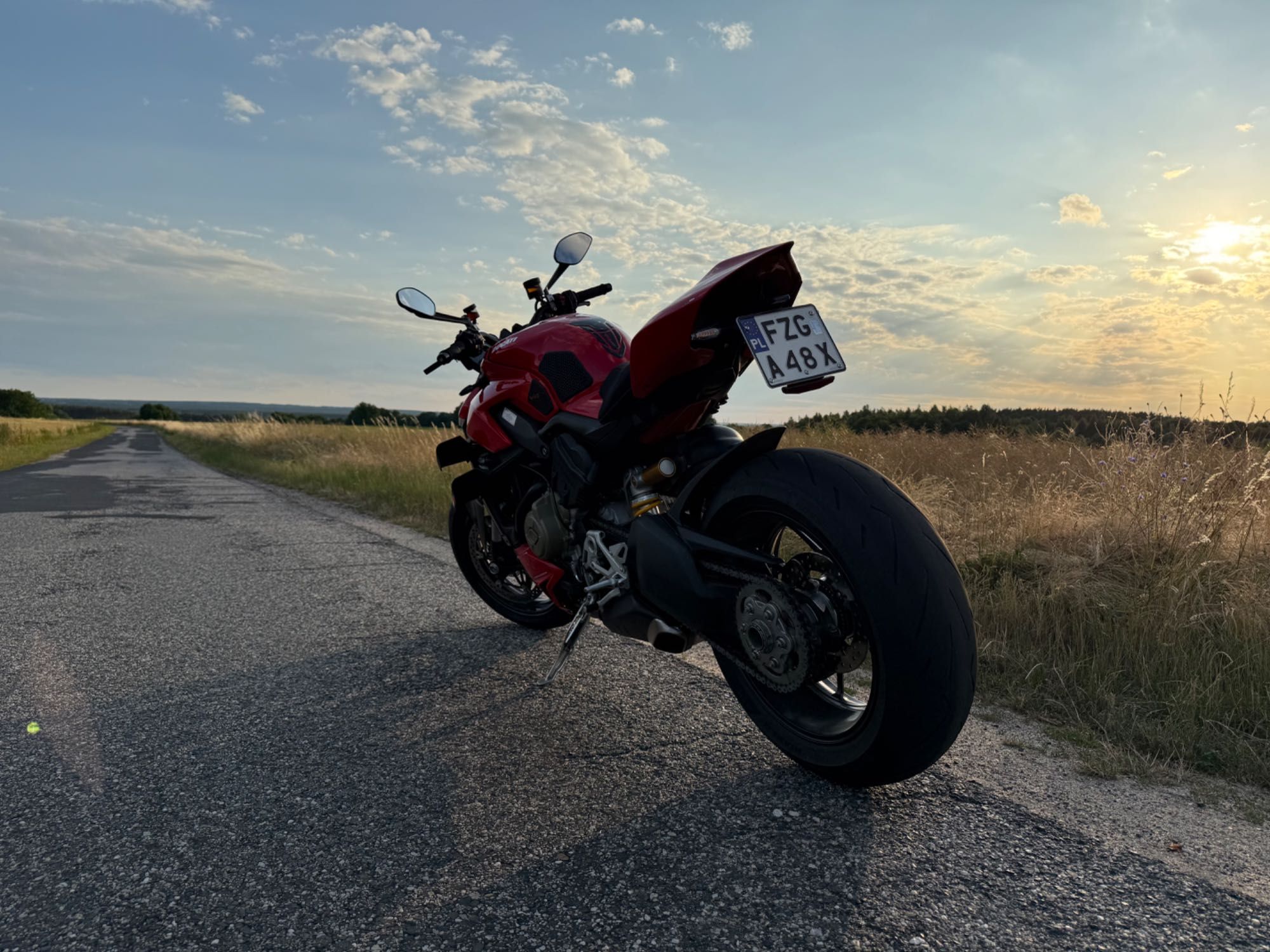 Ducati Streetfighter v4 zadbany