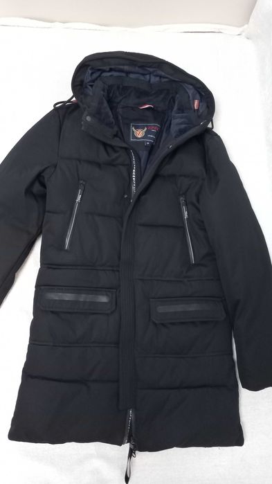 Куртка-парка зимова чоловіча у відмінному стані