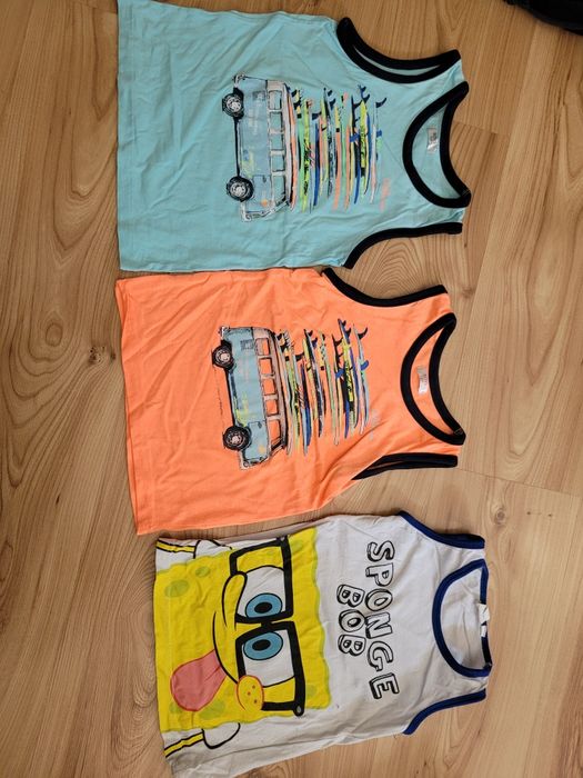 bezrękawnik zestaw 3 szt. sponge bob rozm. 104