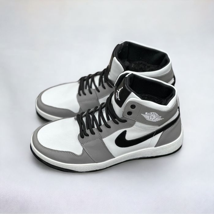 Акція до 12.12!!! Шкіряні високі кросівки на хутрі 41,42,43,44,45рр