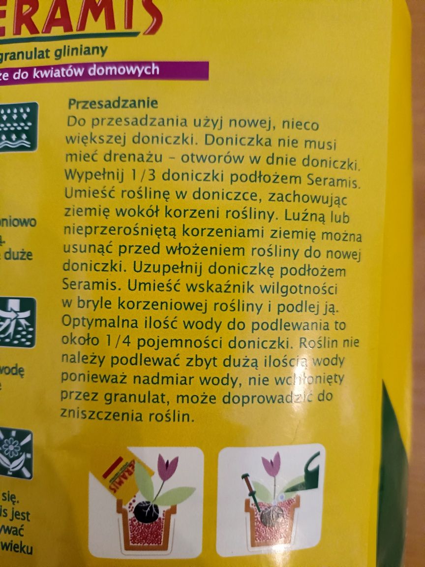 Seramis do roślin doniczkowych domowych 2,5l