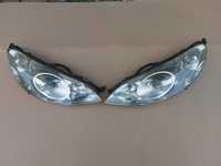 Lampy przód lewa prawa PEUGEOT 407 SW Sedan 04-08.r Eu szkło bdb