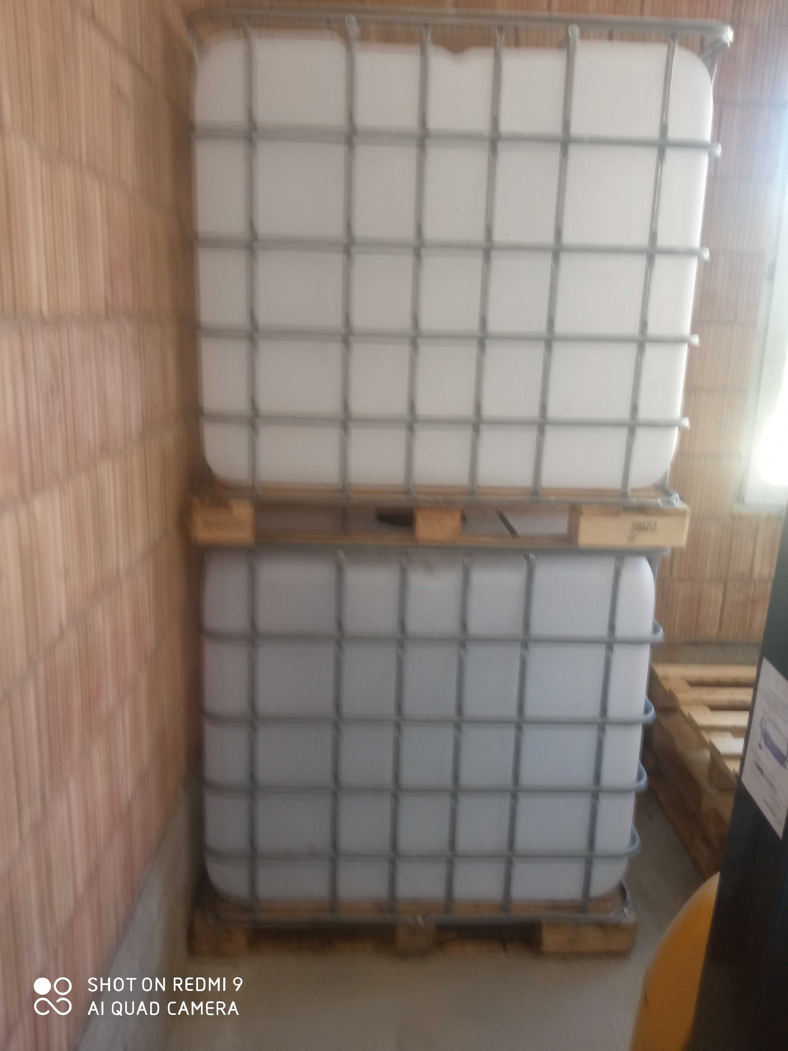 Zbiorniki, Mauzery, Beczki, Pojemniki 1000 l oraz 600 l