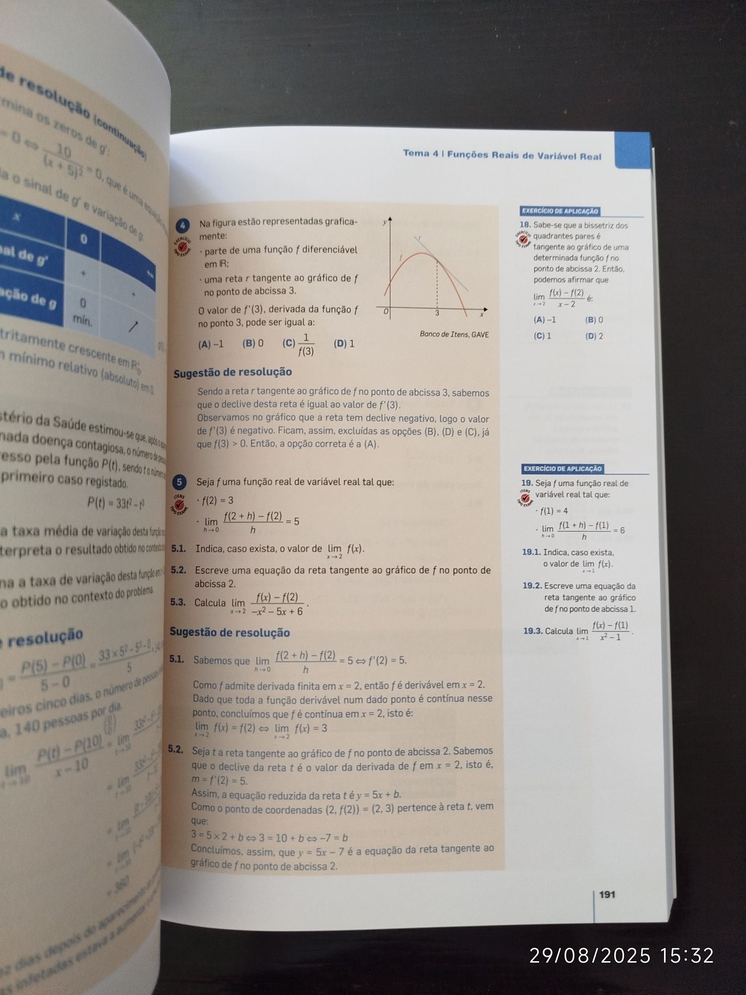Livro de exames - Matemática A 12°Ano