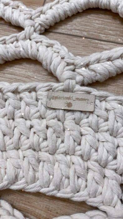 Dywan ze sznurka bawełnianego Rękodzieło Handmade