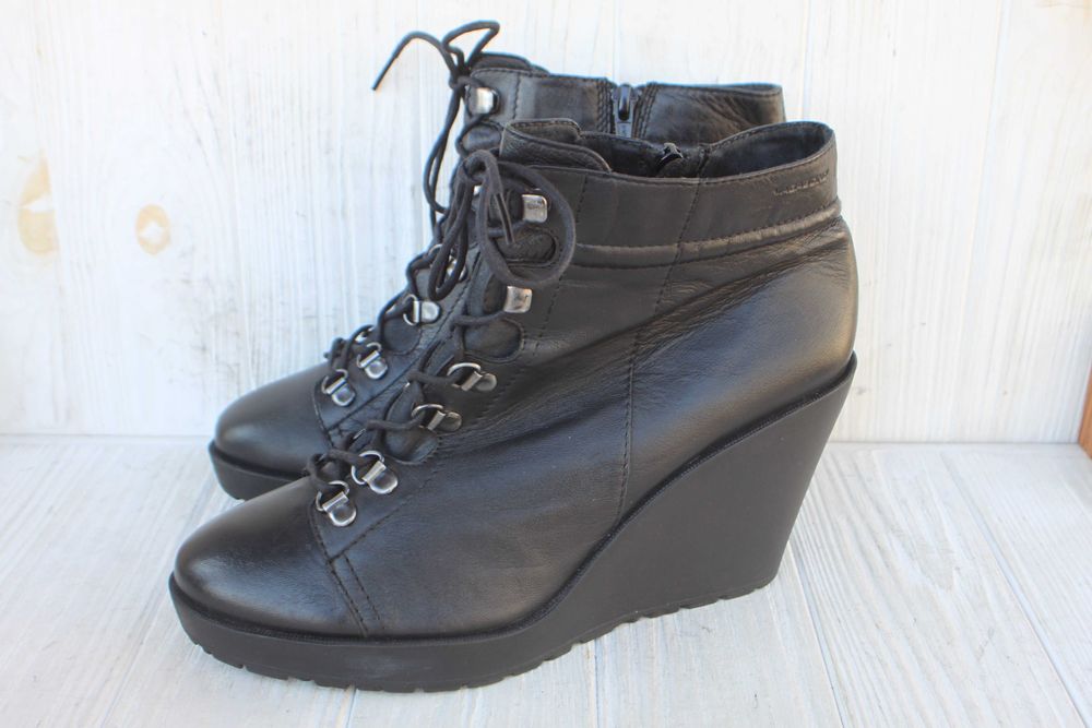Ботильйони Vagabond шкіра Швеція 41р черевики ботинки ботильоны
