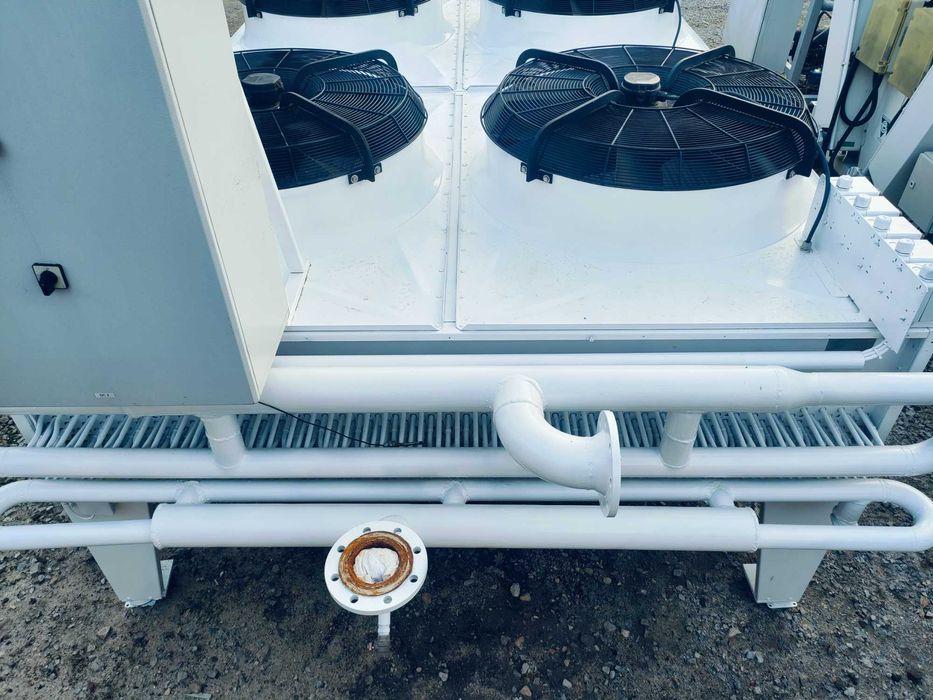 Dry-cooler chłodnia wentylatorowa, chłodnica glikolu-wody, chiller