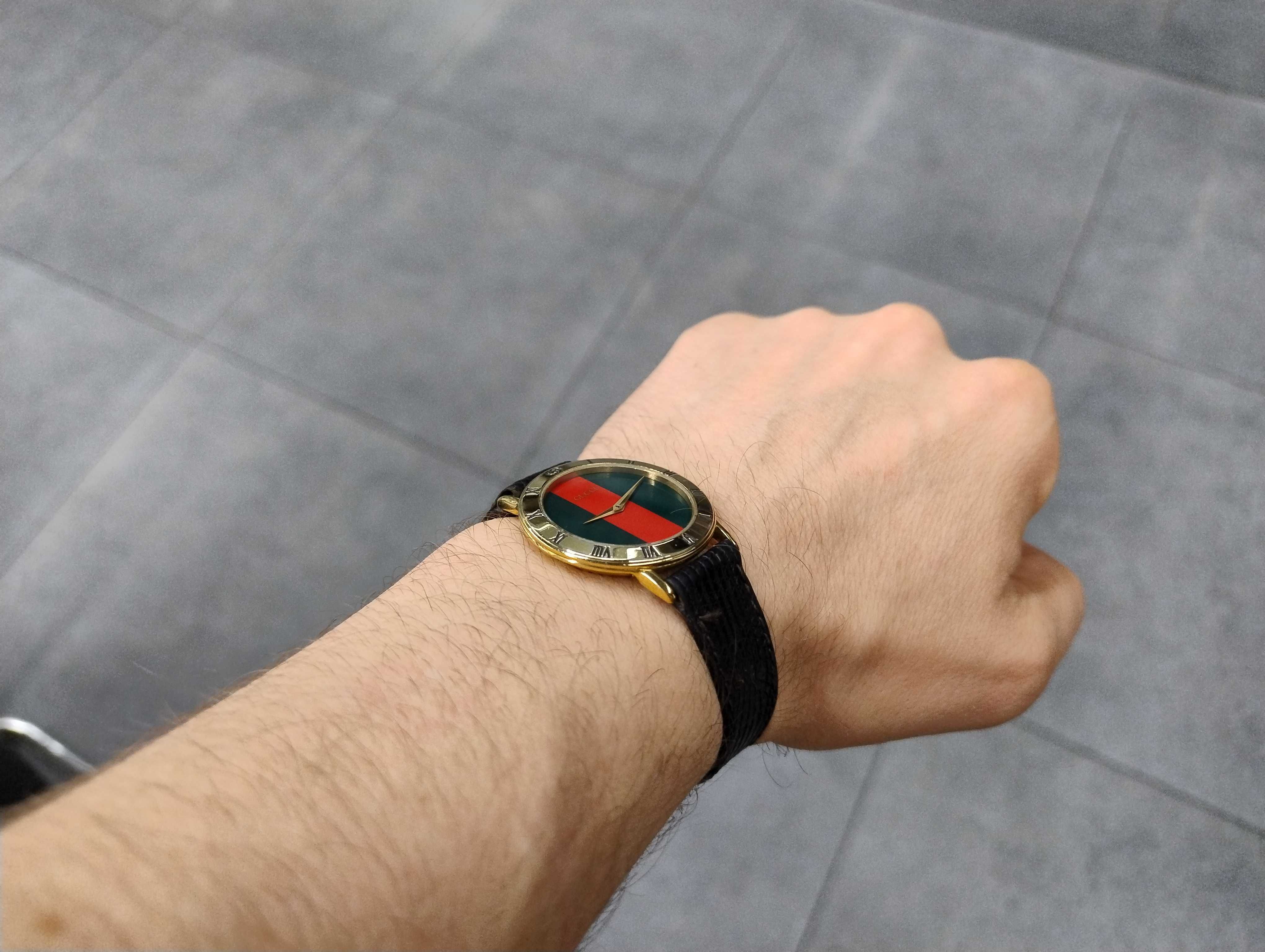 Oryginalny zegarek GUCCI Paolo Gucci Piękny Model Pudełko !! Rarytas !