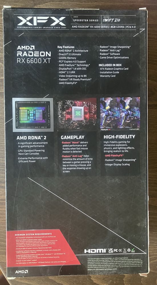 AMD Radeon 6600XT