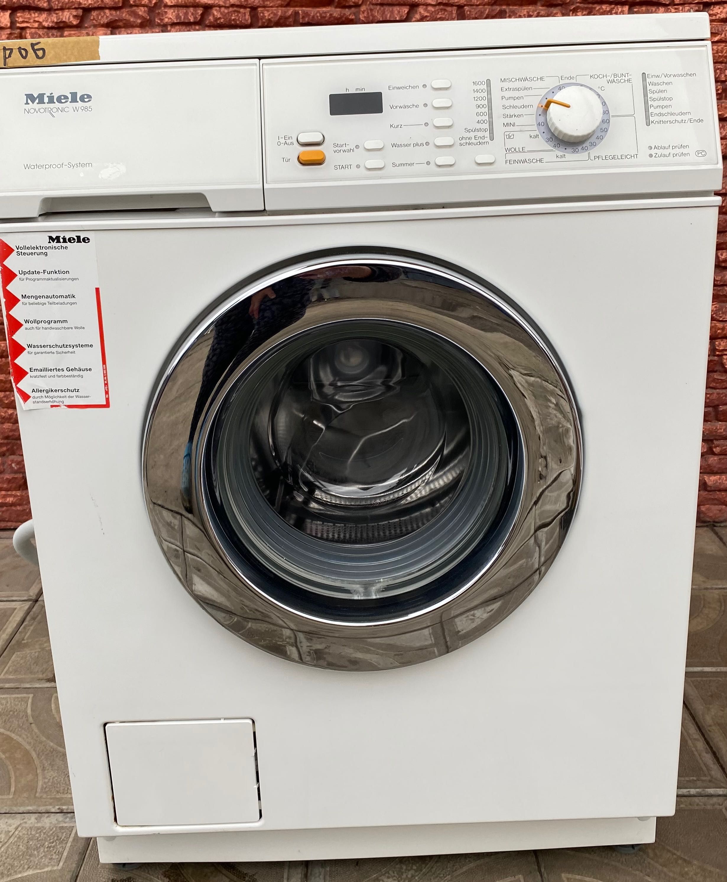 Пральна машина MIELE NOVOTRONIC W 985