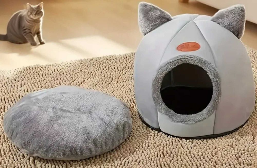 Домик для щенков и котиков до (4кг/6кг).