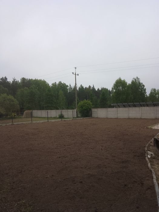 Ziemia siana Bliżyn okolice trawnik ogród warzywa