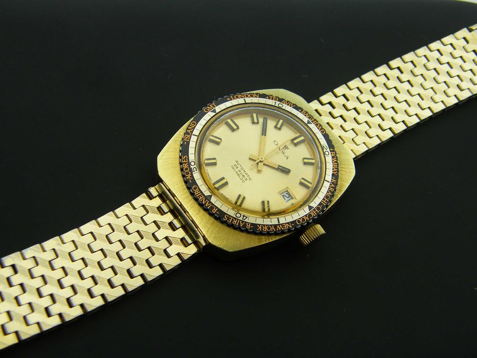 Onsa GMT Automatic w Złoconej Kopercie