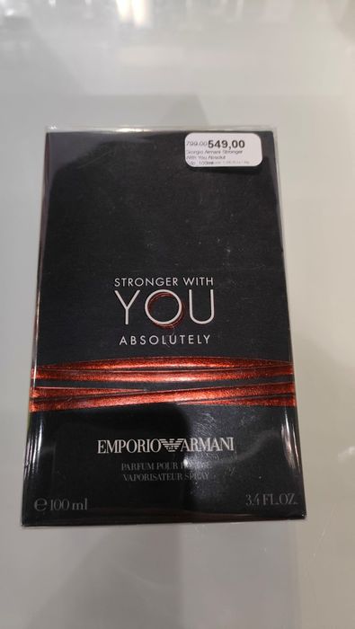 Emporio Armani Stronger With You Absolutely marki Giorgio Armani 100ml