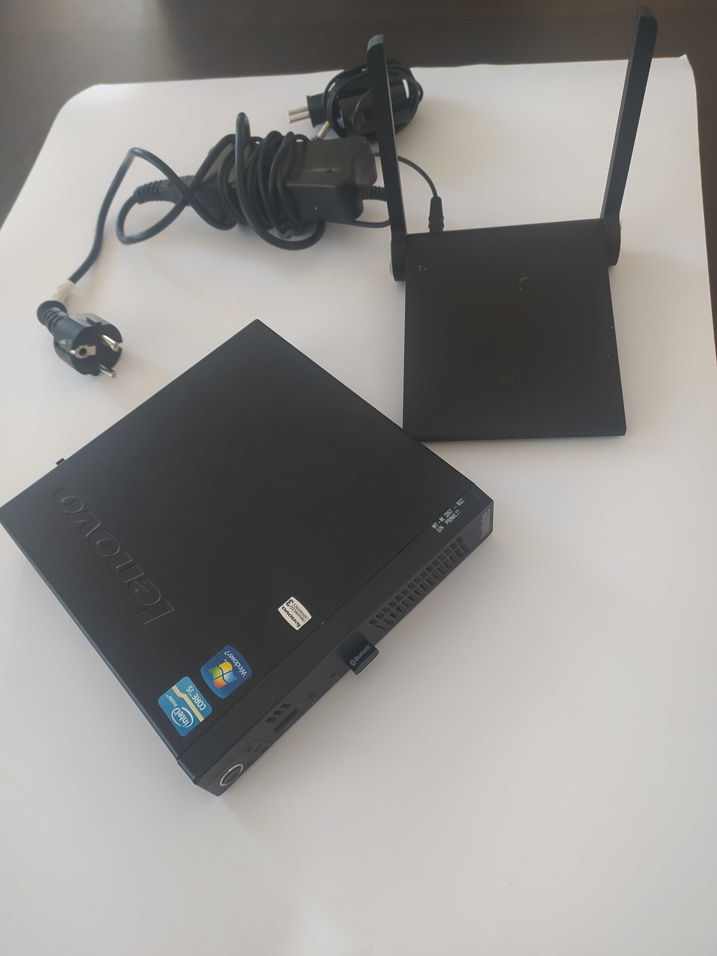 Mini Pc Lenovo M72 e Router AP xiaomi R1C