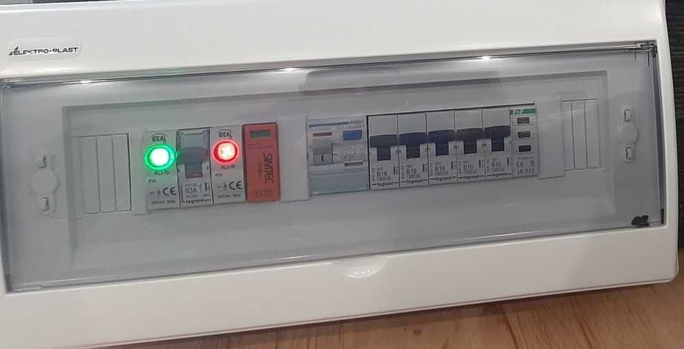 Elektryk Awarie Podłączenie Indukcji Usługi elektryczne  Tanio