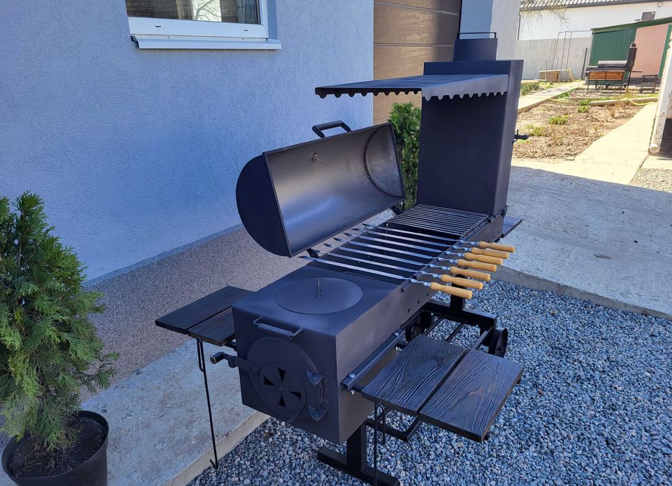 ОТ ЗАВОДА! Гарантия! 4мм! Мангал Барбекю Коптильня Печь под Казан