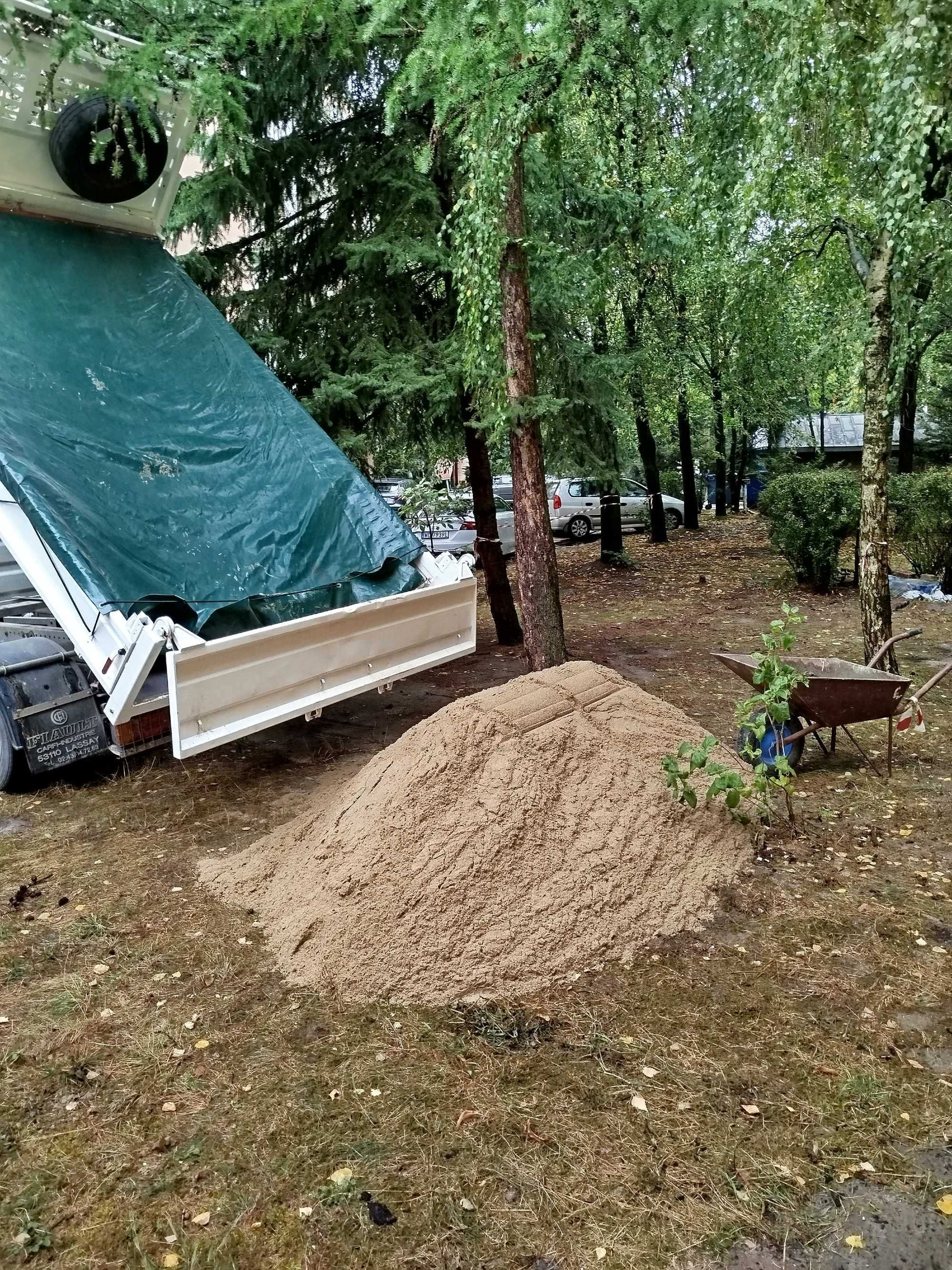 Podsypka pod kostkę * Piasek * Piach * Ziemia * Żwir *Tłuczeń-Kruszywa