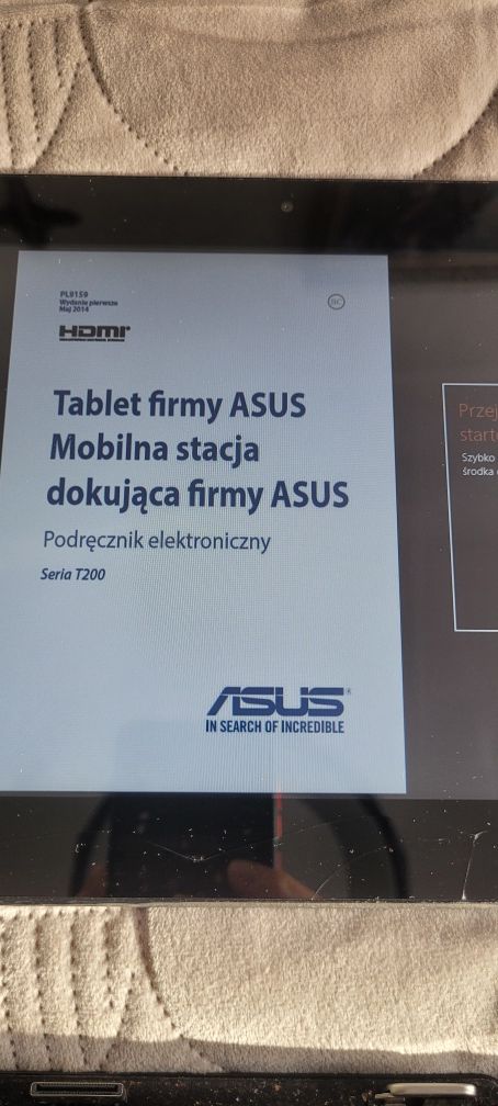 Laptop Asus Transformer Book (2 w 1)