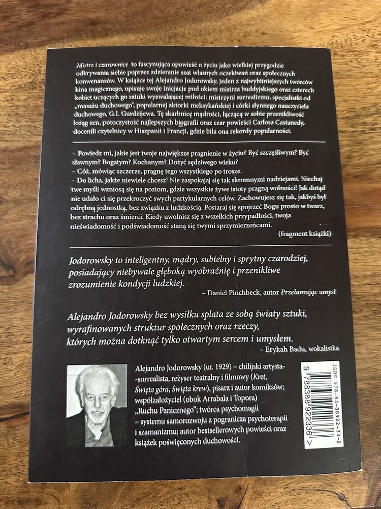 Mistrz i czarownice Jodorowsky