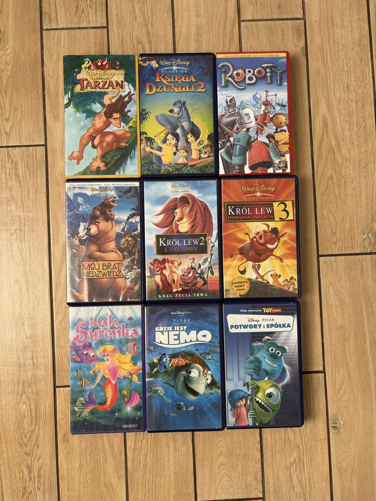 Harry Potter, Matrix, Titanic kasety VHS