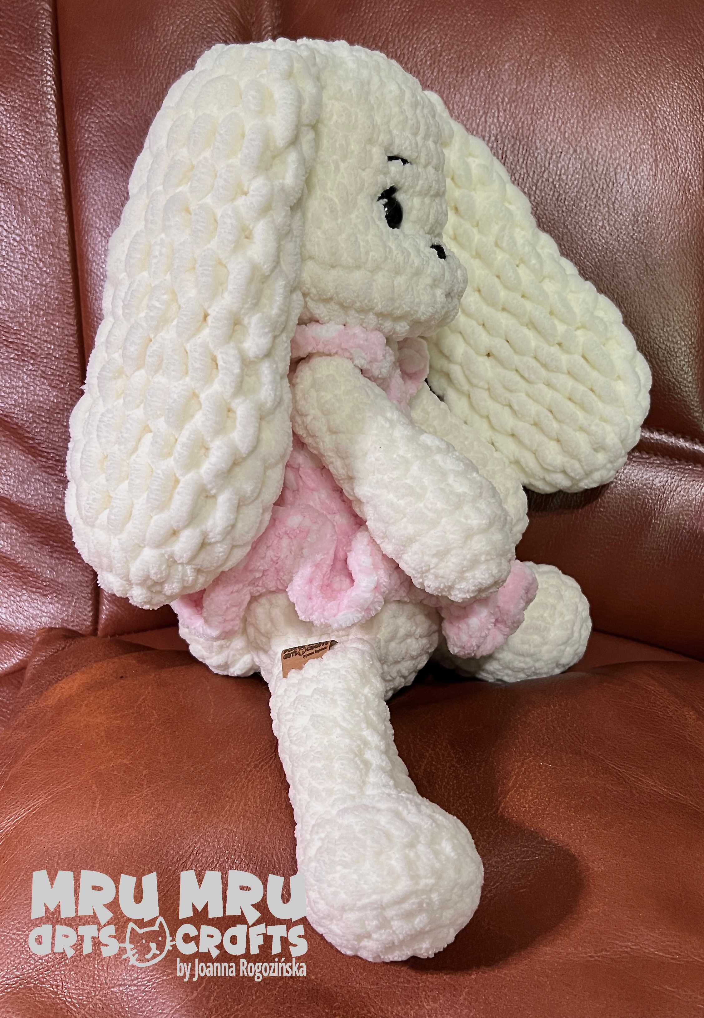 Handmade Amigurumi Królik