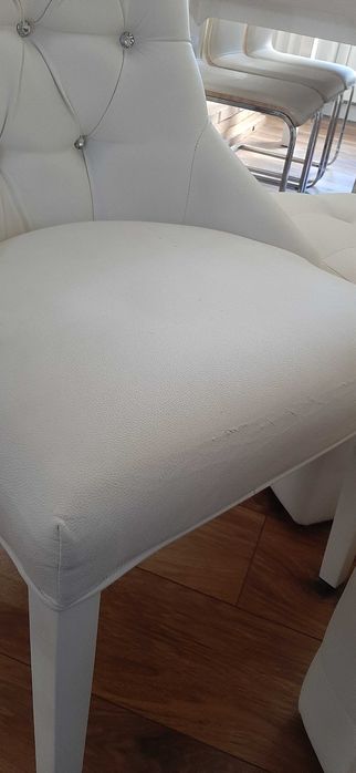 Zagĺówek + 2 pufy + krzesło