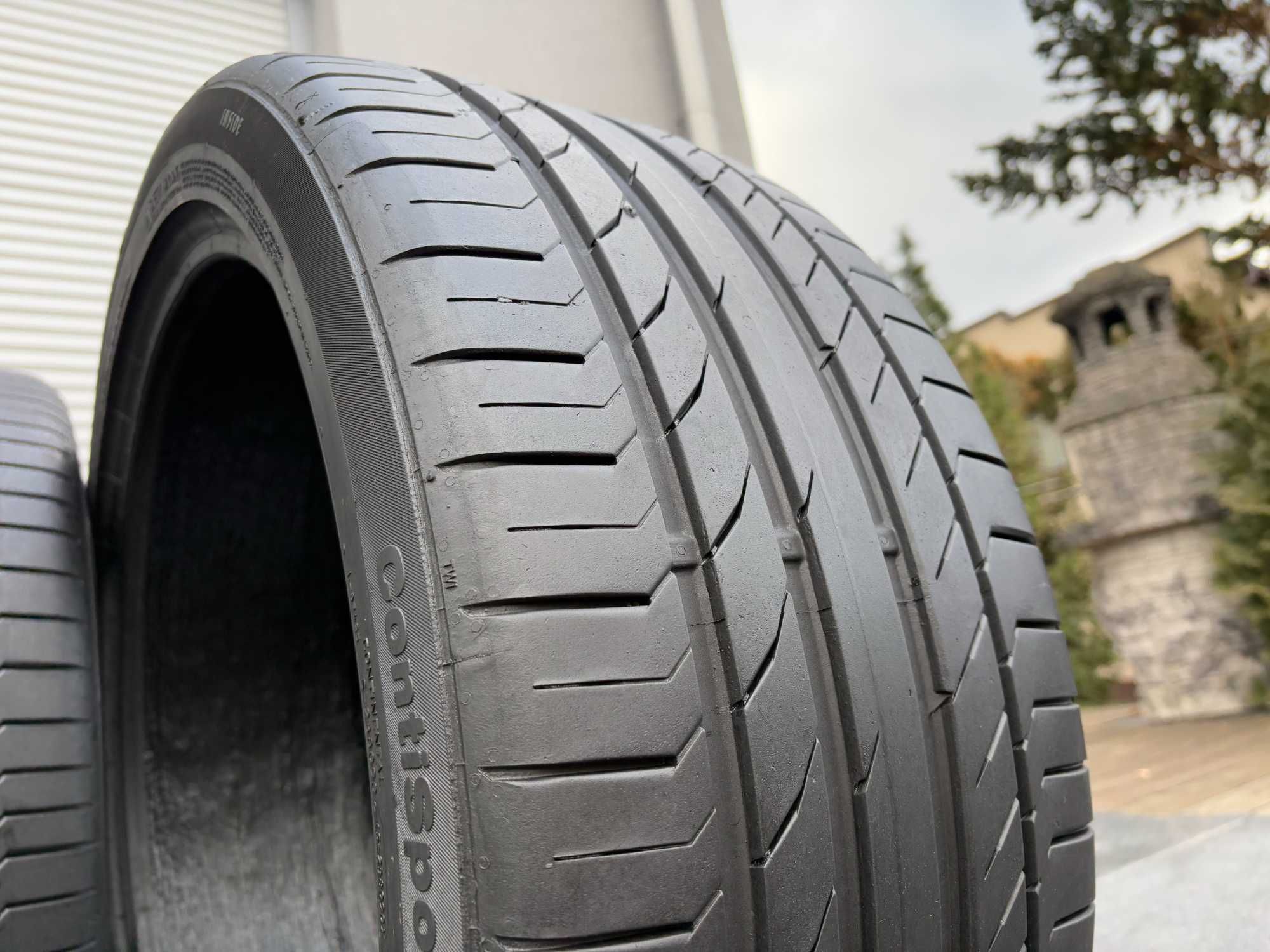 4szt letnie 255/40R20 Continental 6,8mm 2023r świetny stan! L80 gwaran