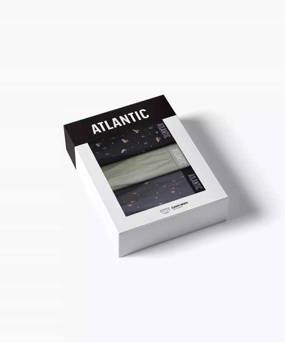 Majtki Slipy Męskie ATLANTIC Sport 3MP-194 3-pak rozm.XL