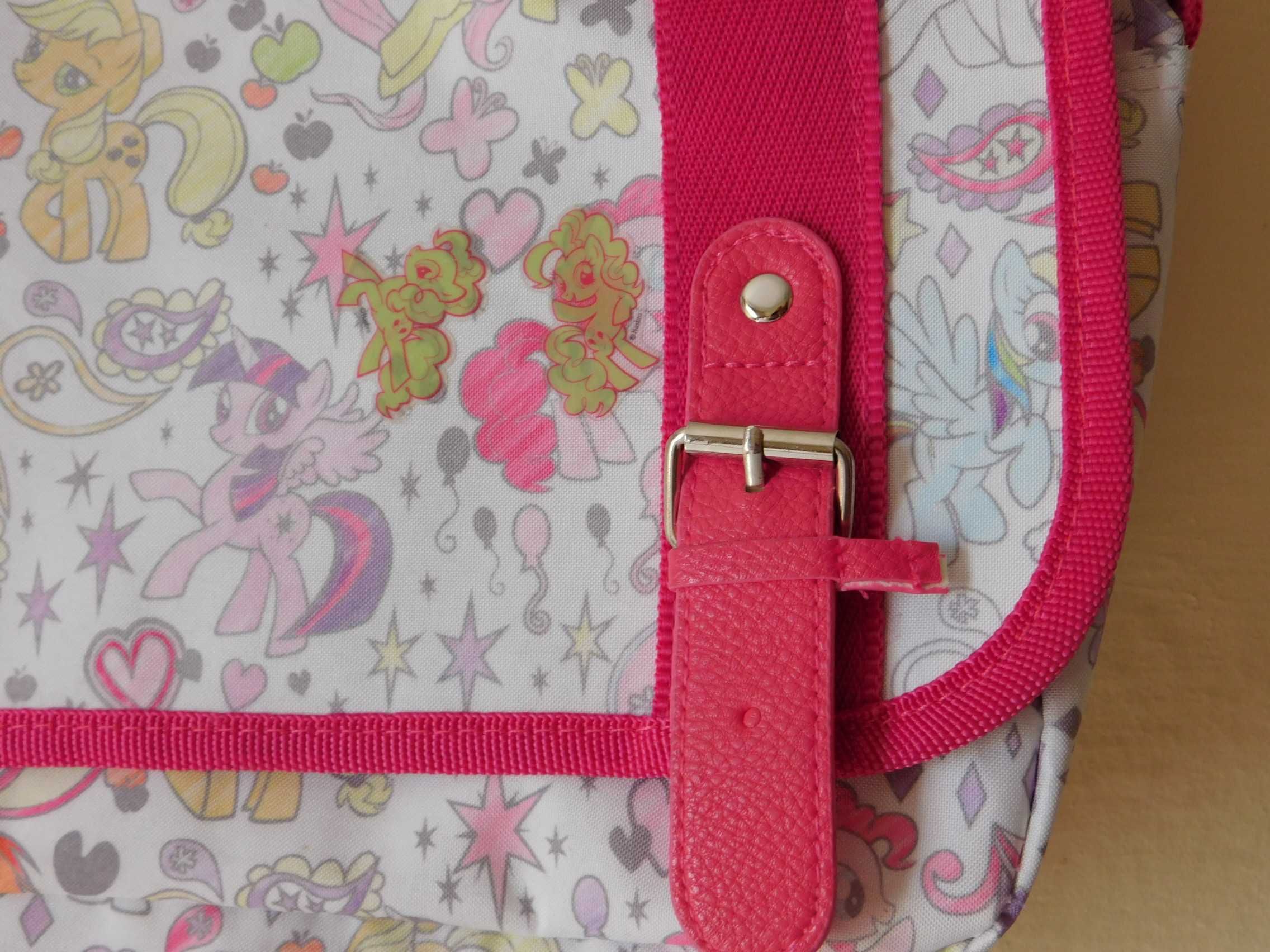 My Little Ponny torba dla dziewczynki biała różowa