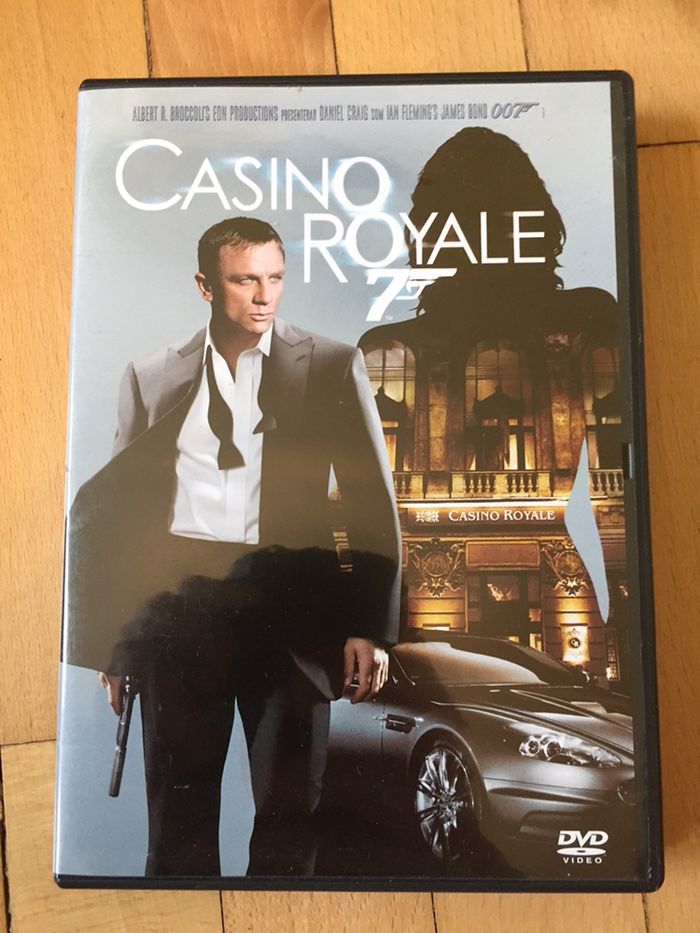 Film dvd nowy casino royale agent 007 akcja sensacja okazja klasyka PL