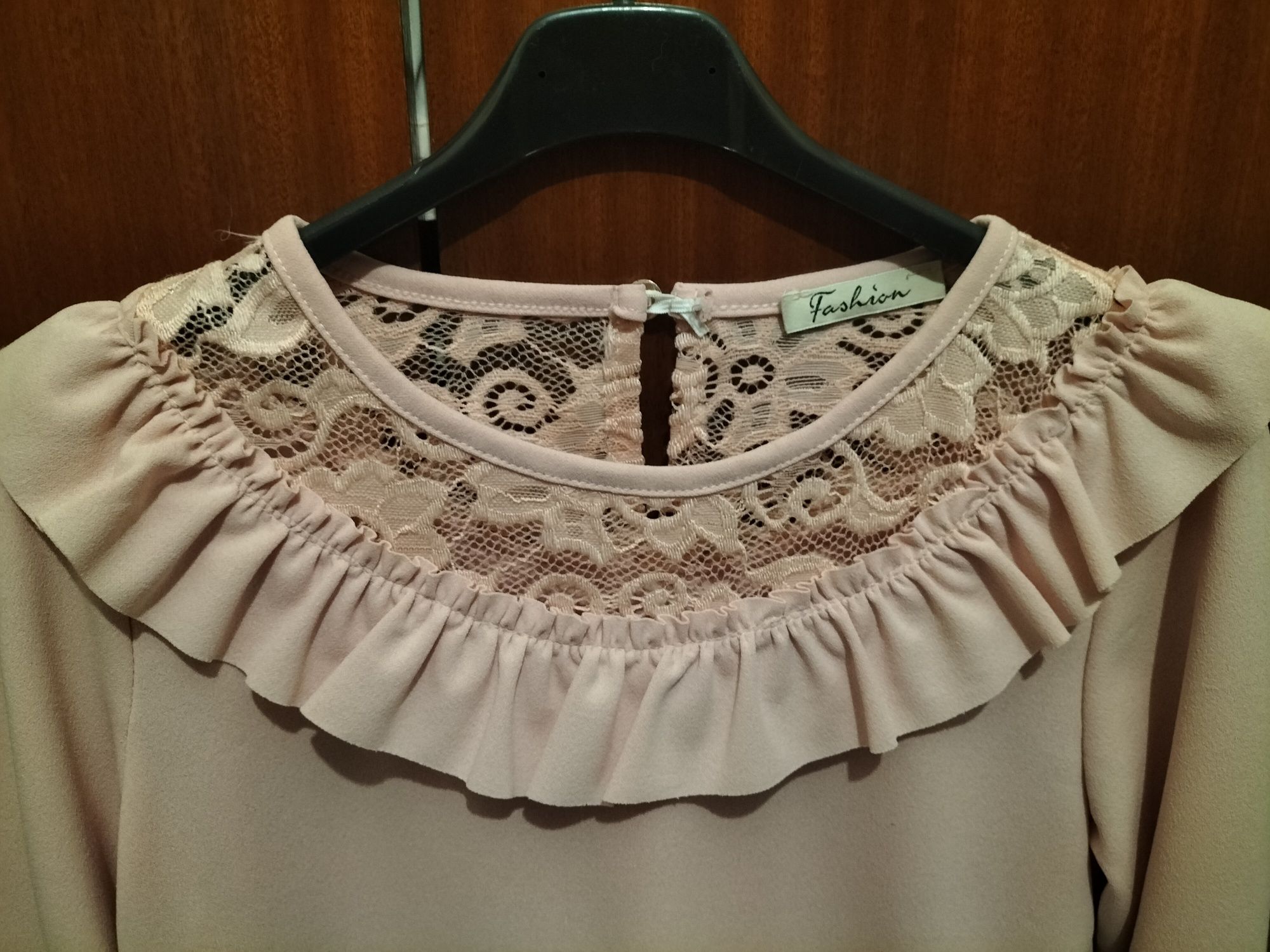 Vestido S rosa bebé