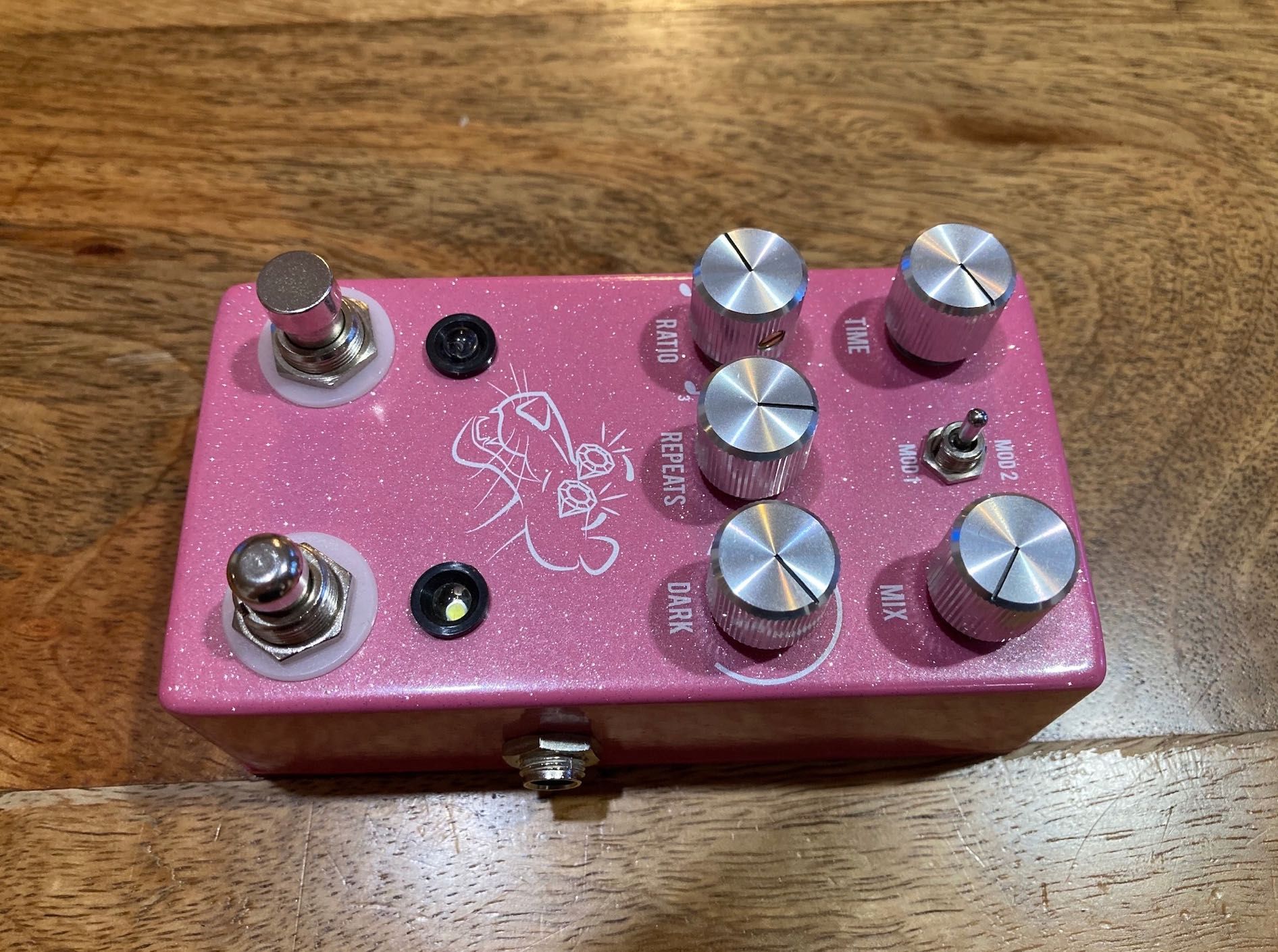 JHS PINK PANTHER delay efekt gitarowy UNIKAT