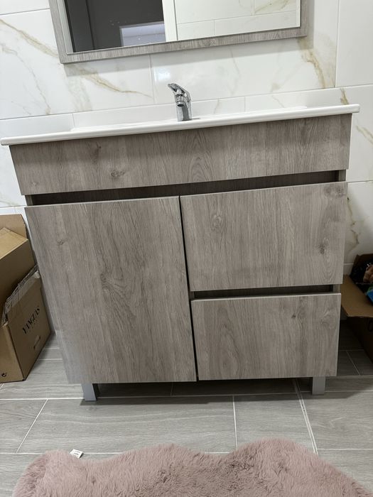 Móvel wc com lavatório