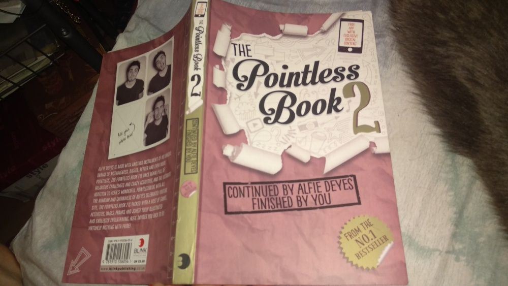 The Pointless Book 2 бессмысленная книга английский Alfie Deyes