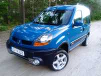 Renault Kangoo # BeZ Wkładu OKAZJA *4 X 4 * Ładny Kolor, Skóry,Alum, Hak Z NIEMIEC #