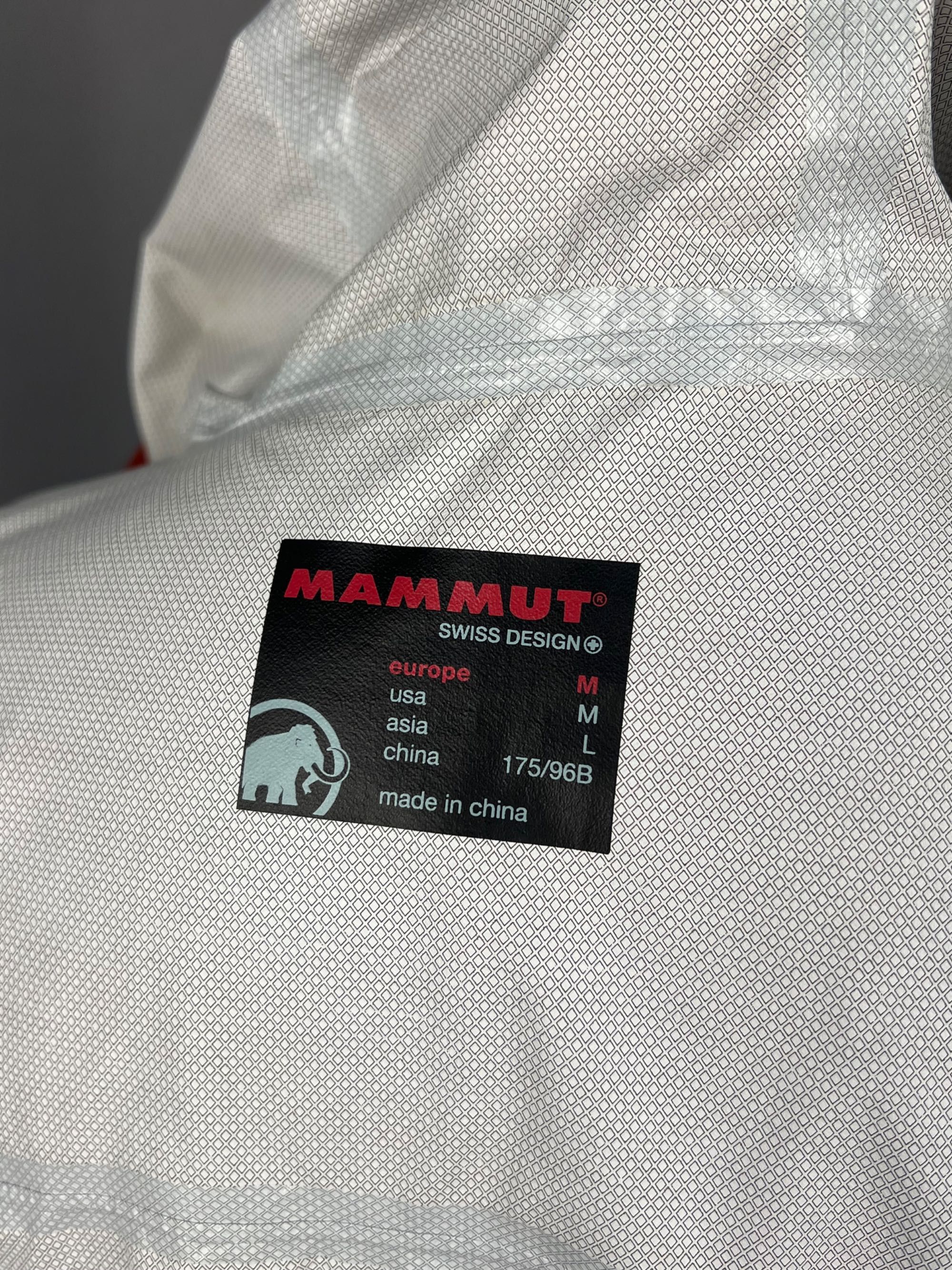 MAMMUT Dry-Tech Membrane Jacket яскрава мембранна куртка Маммут шторм