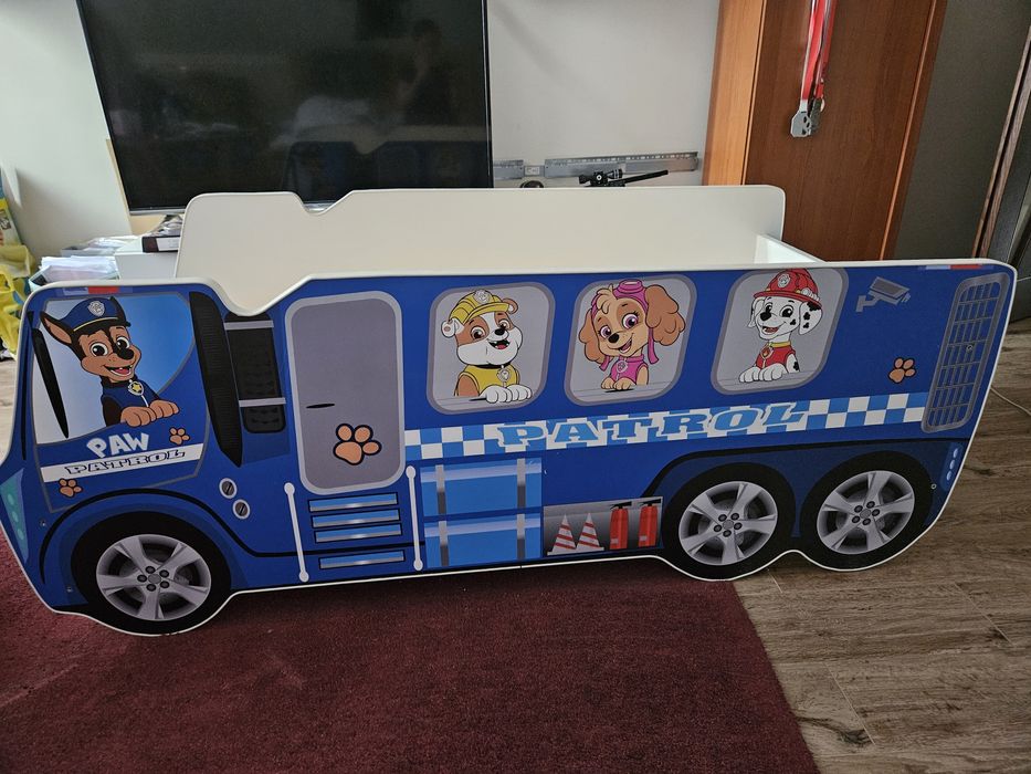 Łóżko dziecięce Psi Patrol 140 x 70