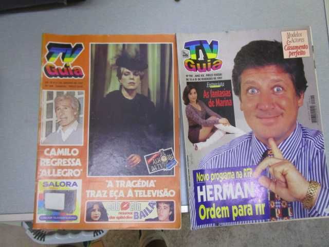 revistas TV Guia antigas