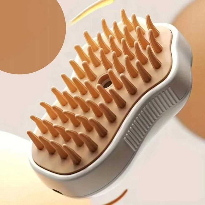 Szczotka dla psa kota parowa elektryczna