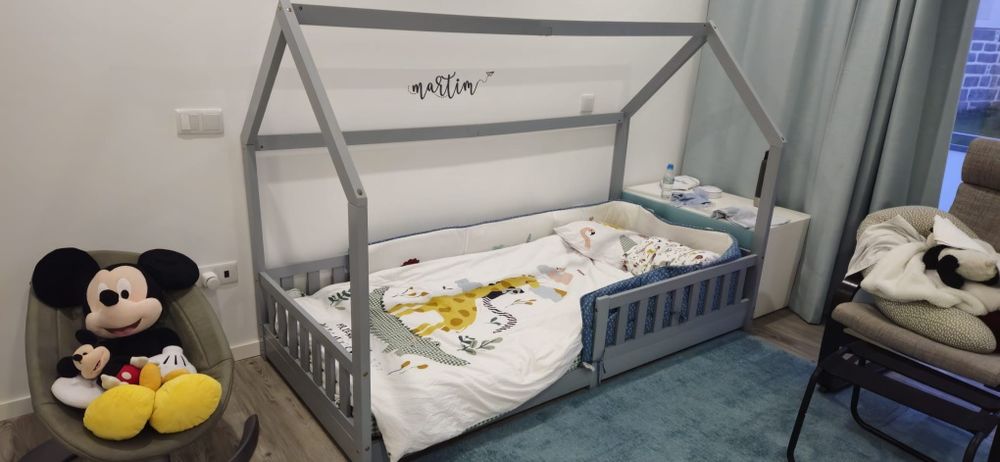 Cama Montessori com colchão 90x200