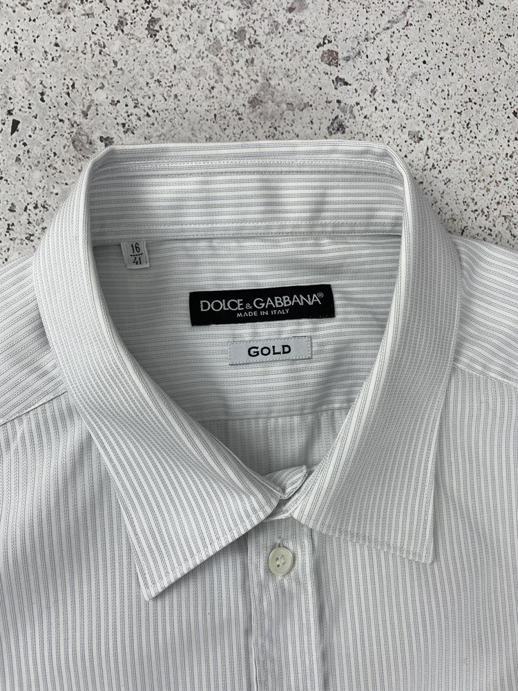 Dolce & Gabbana Gold Shirt Men’s чоловіча сорочка Оригінал